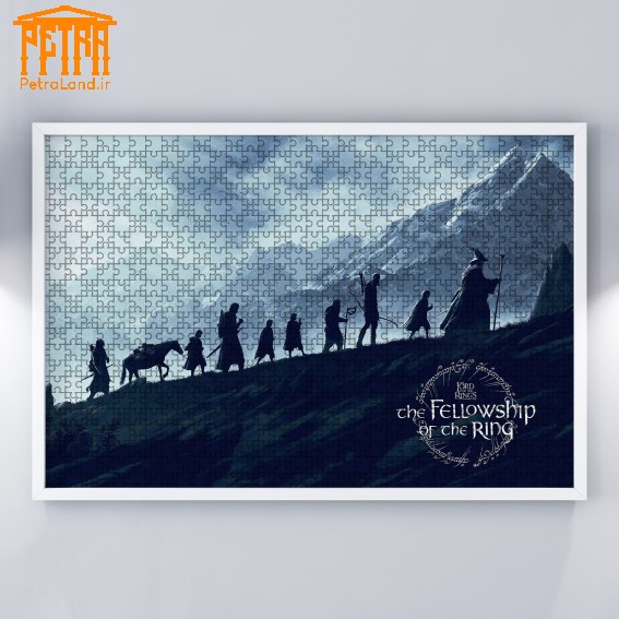 پازل چوبی lord of the rings