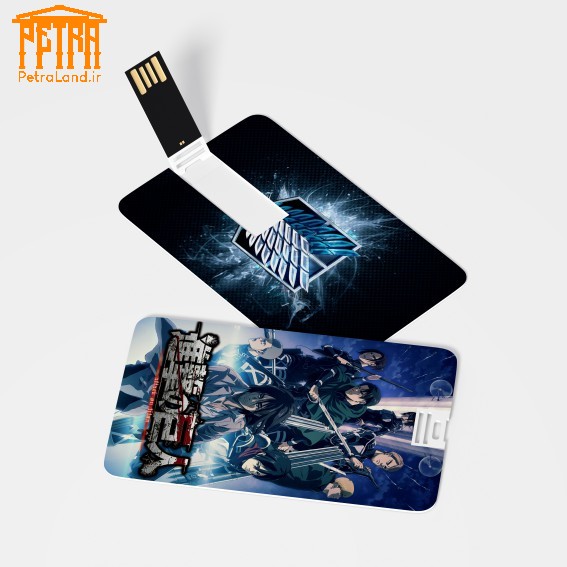 فلش طرح انیمه attack on titan