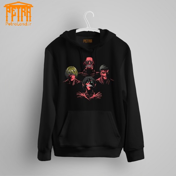 هودی دیجیتال انیمه attack on titan 7
