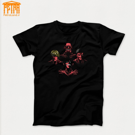 تیشرت انیمه attack on titan 6