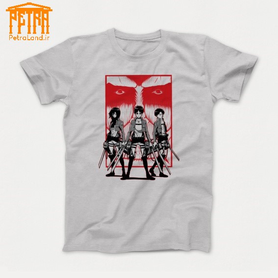 تیشرت انیمه attack on titan 5