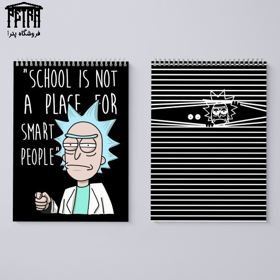 دفترچه سریال rick and morty