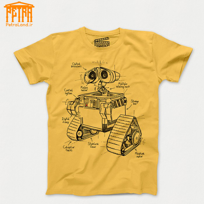 تیشرت فیلم wall e (5)