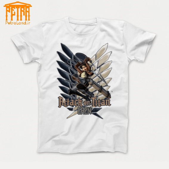 تیشرت انیمه attack on titan 14