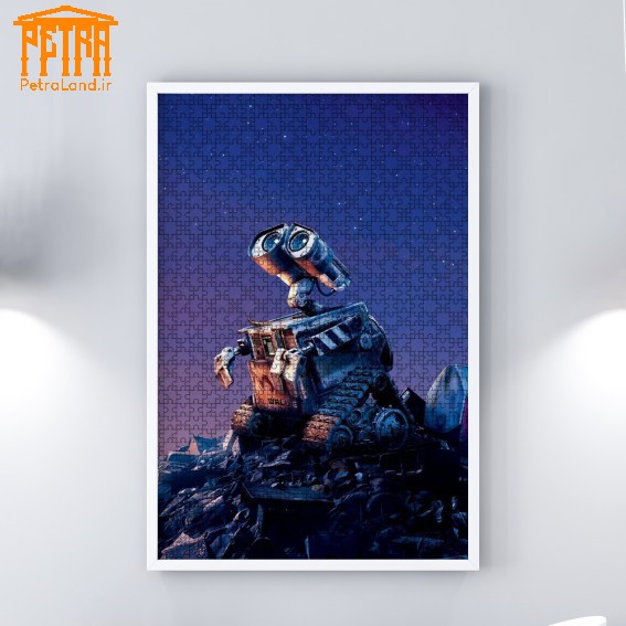 پازل چوبی wall e